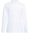 BK615 4222 Brook Taverner Frederick Long Sleeve Polo Shirt White colour image
